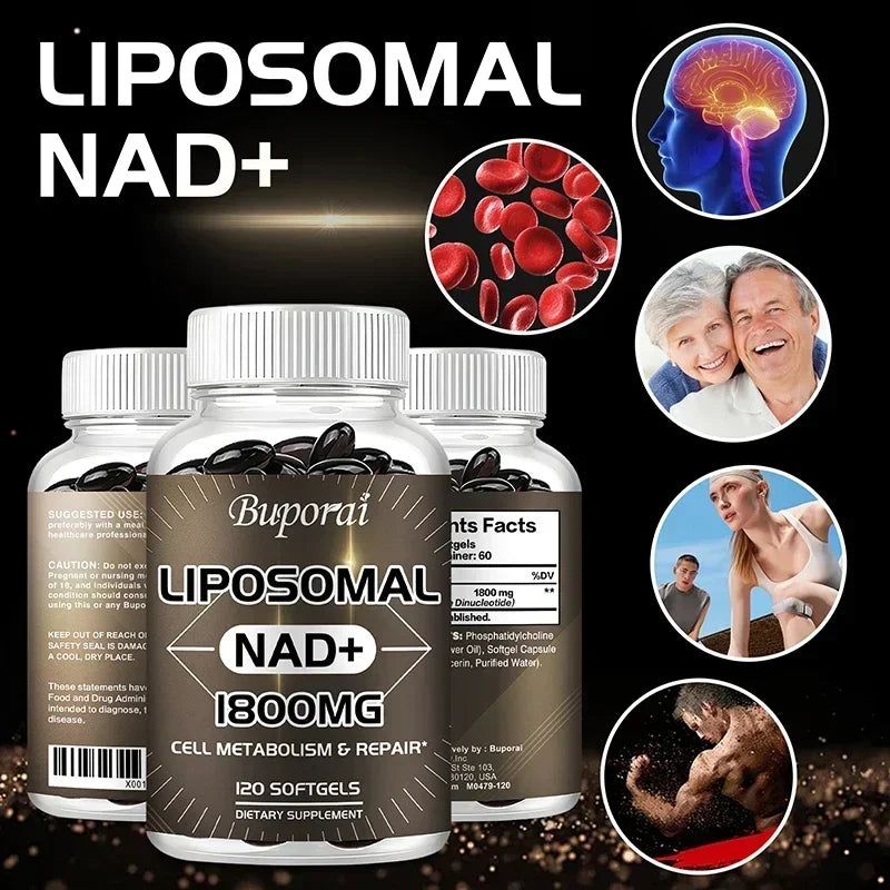 💊 Liposomal NAD – Energía Celular, Belleza .