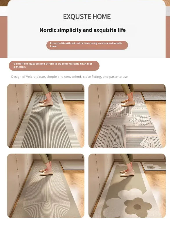 Alfombra de Cocina Antideslizante Premium - Mayor Absorción y Seguridad